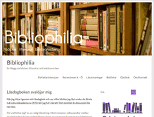 Tablet Screenshot of bibliophilia.se